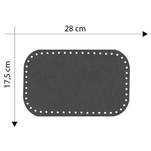 Fondo Borsa 28x17 Cm - - LacariaRicami.Store