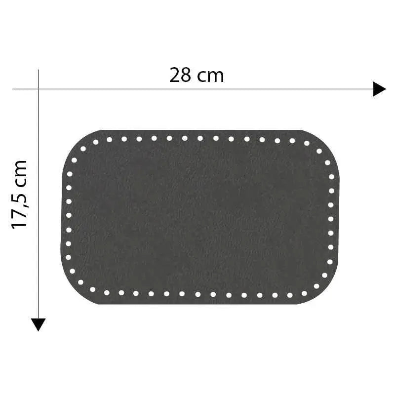 Fondo Borsa 28x17 Cm - - LacariaRicami.Store