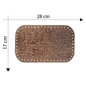 Fondo Borsa 28x17 Cm - - LacariaRicami.Store