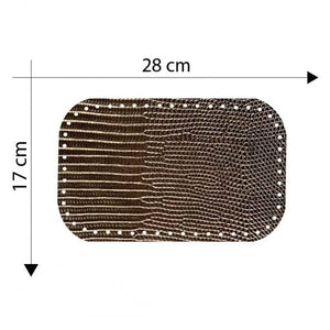 Fondo Borsa 28x17 Cm - - LacariaRicami.Store