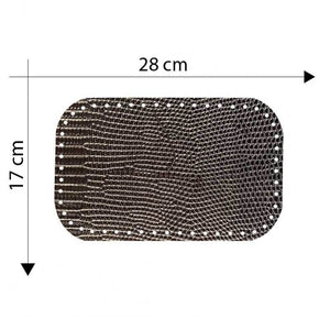Fondo Borsa 28x17 Cm - - LacariaRicami.Store