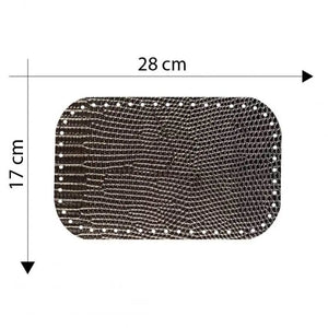 Fondo Borsa 28x17 Cm - - LacariaRicami.Store