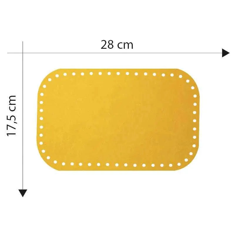 Fondo Borsa 28x17 Cm - - LacariaRicami.Store