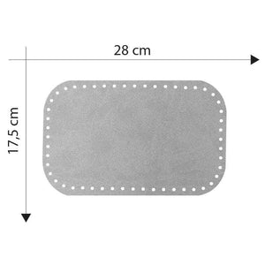 Fondo Borsa 28x17 Cm - - LacariaRicami.Store