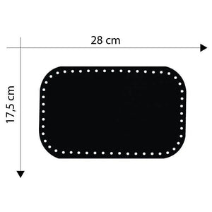 Fondo Borsa 28x17 Cm - - LacariaRicami.Store