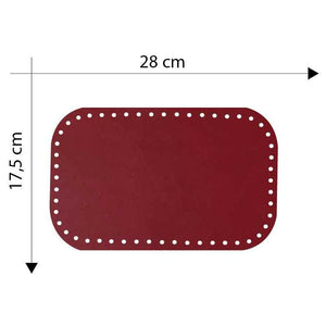 Fondo Borsa 28x17 Cm - - LacariaRicami.Store