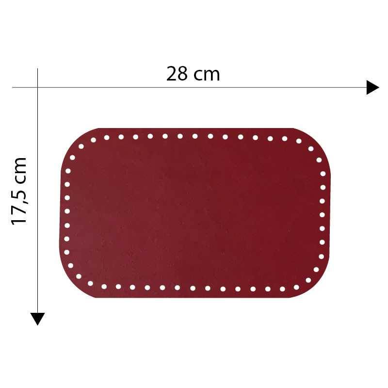Fondo Borsa 28x17 Cm - - LacariaRicami.Store