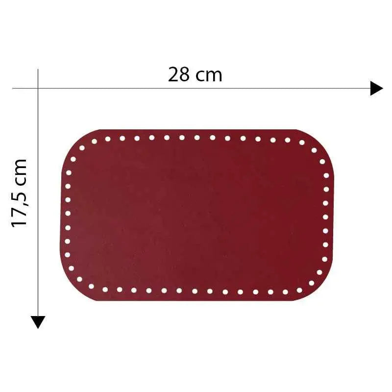 Fondo Borsa 28x17 Cm - - LacariaRicami.Store