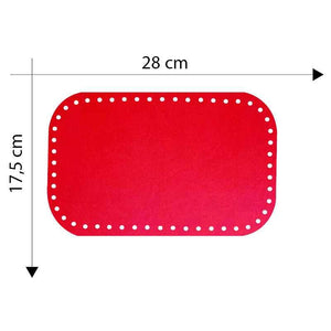 Fondo Borsa 28x17 Cm - - LacariaRicami.Store