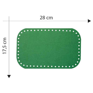 Fondo Borsa 28x17 Cm - - LacariaRicami.Store