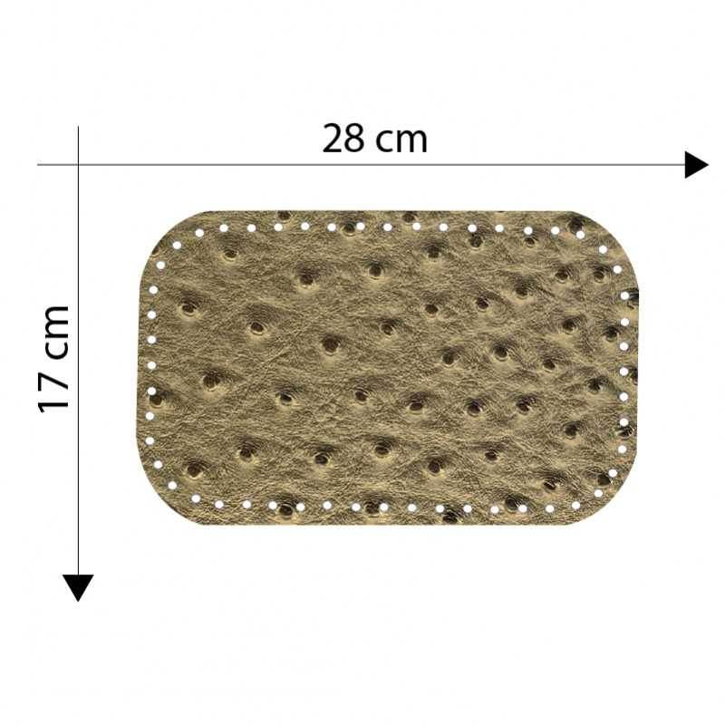 Fondo Borsa 28x17 Cm - - LacariaRicami.Store