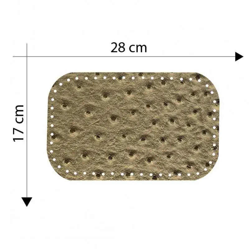 Fondo Borsa 28x17 Cm - - LacariaRicami.Store