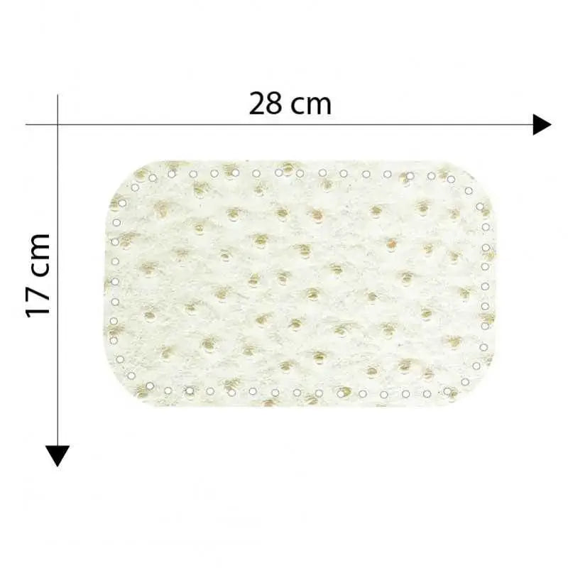 Fondo Borsa 28x17 Cm - - LacariaRicami.Store