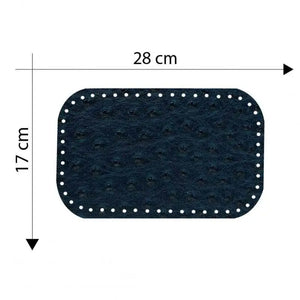 Fondo Borsa 28x17 Cm - - LacariaRicami.Store