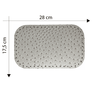 Fondo Borsa 28x17 Cm - - LacariaRicami.Store