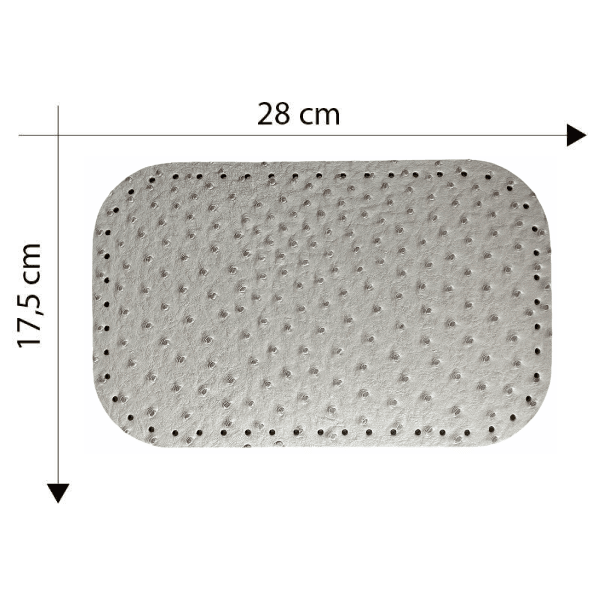 Fondo Borsa 28x17 Cm - - LacariaRicami.Store