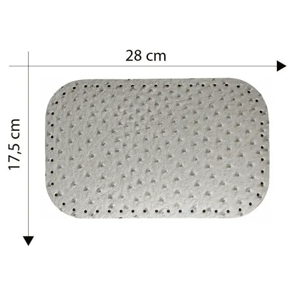 Fondo Borsa 28x17 Cm - - LacariaRicami.Store
