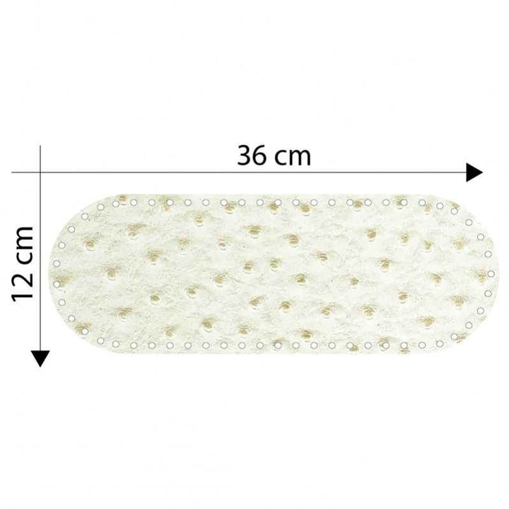 Fondo Borsa 36x12 Cm - - LacariaRicami.Store