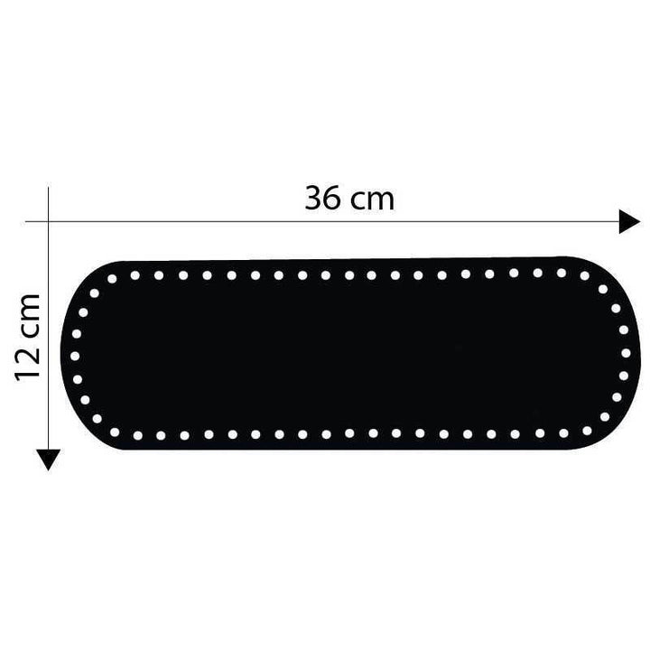 Fondo Borsa 36x12 Cm - - LacariaRicami.Store