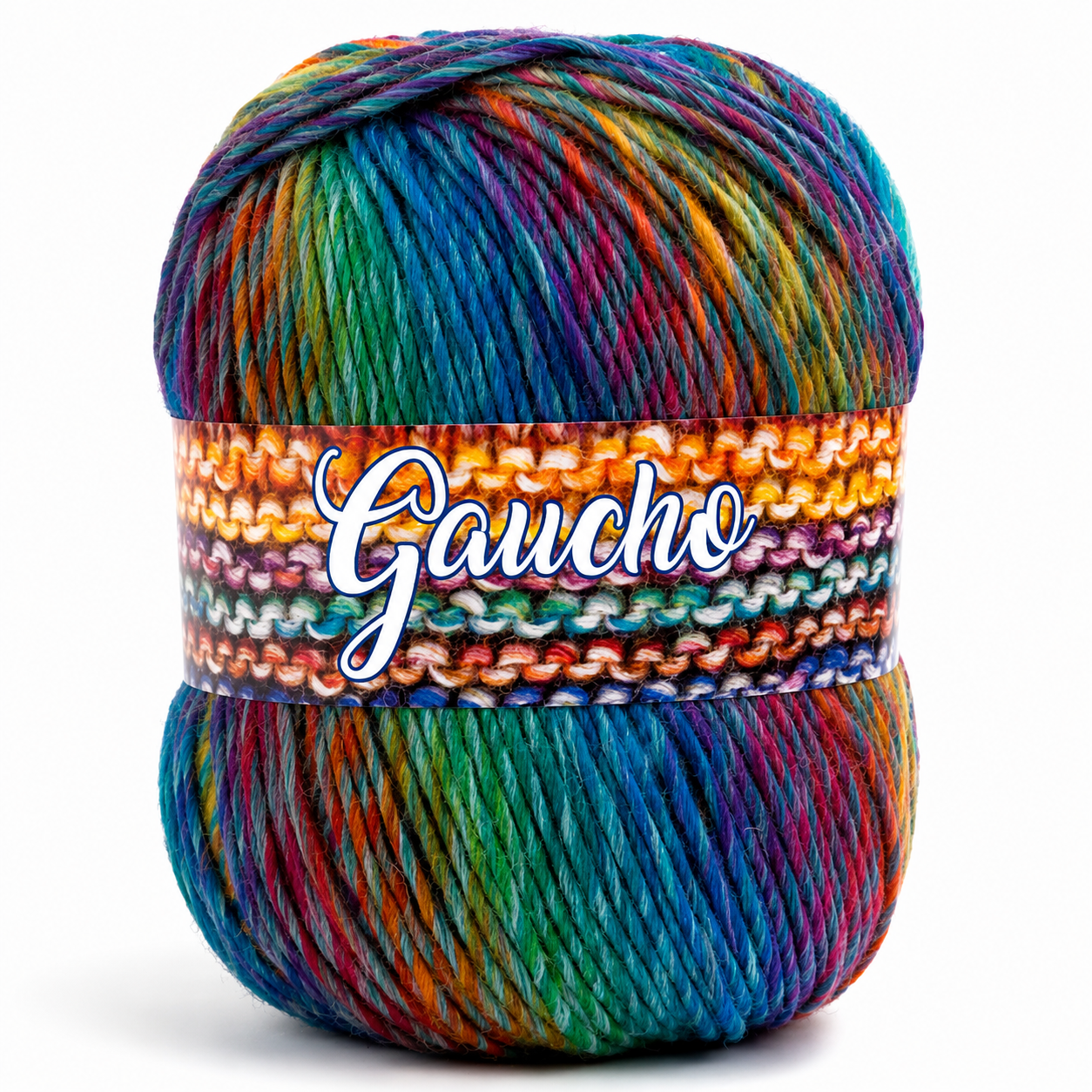 Lana GAUCHO - Bertagna Filati - Colore: 301 - BLU VERDE MULTICOLOR MIX - by LacariaRicami.Store