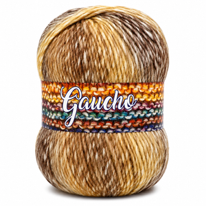 Lana GAUCHO - Bertagna Filati - Colore: 100 - BEIGE MULTICOLOR MIX - by LacariaRicami.Store