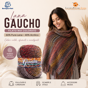 Lana GAUCHO - Bertagna Filati - Colore: - by LacariaRicami.Store