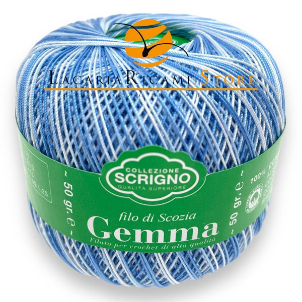 128 - AZZURRO SFUMATO (X1 GOMITOLO)