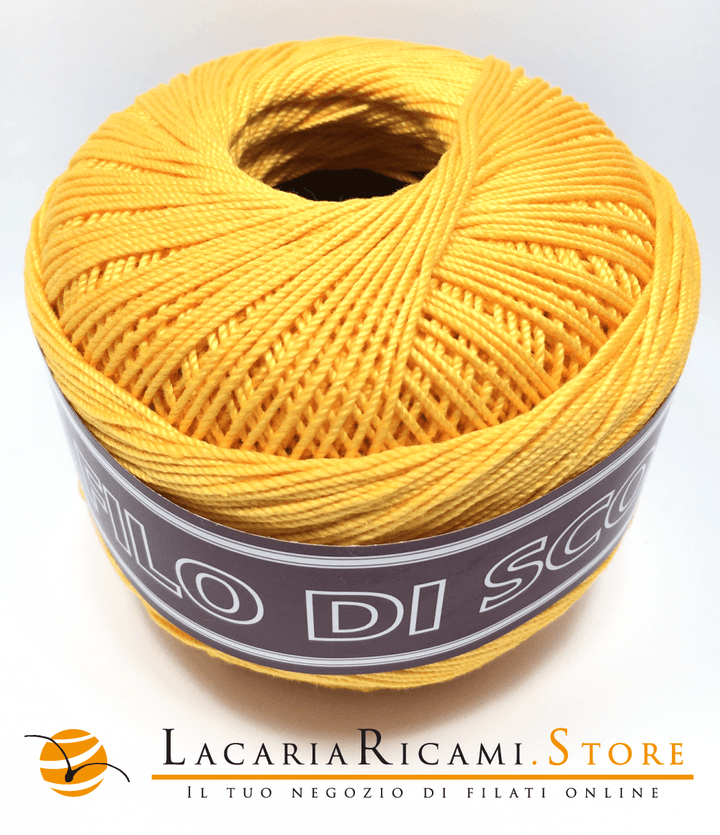 FILO DI SCOZIA "F.B." - 08 YELLOW - GIALLO OCRA