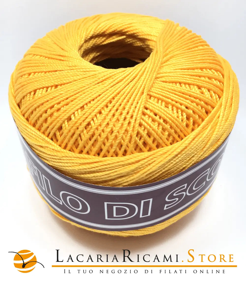 FILO DI SCOZIA "F.B." - 08 YELLOW - GIALLO OCRA