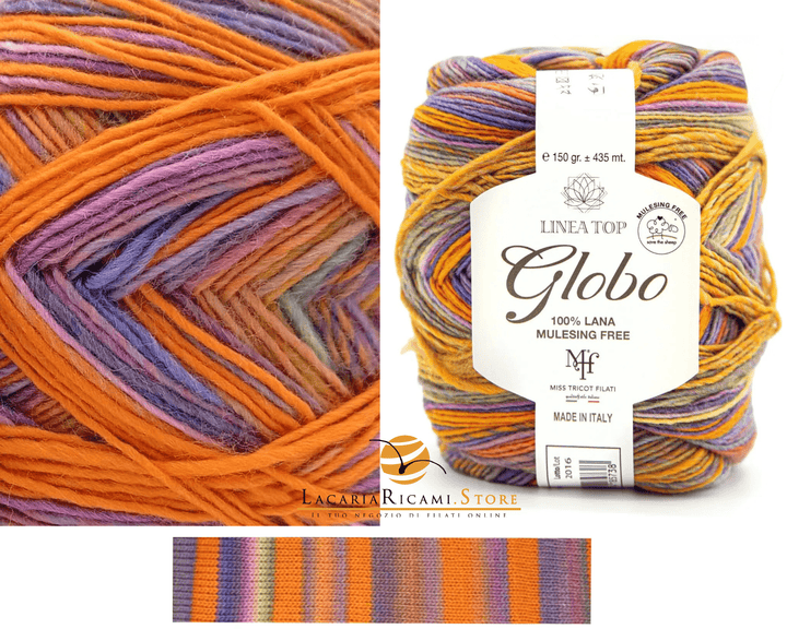 Lana GLOBO – Miss Tricot Filati - - LacariaRicami.Store