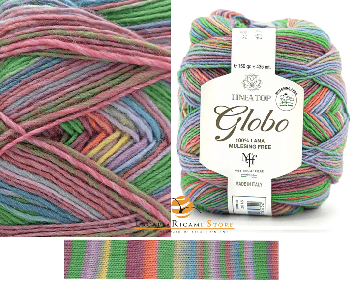 Lana GLOBO – Miss Tricot Filati - - LacariaRicami.Store