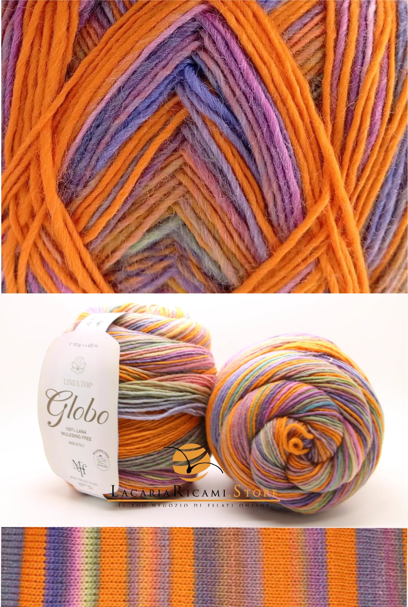 Lana GLOBO – Miss Tricot Filati 005 - LacariaRicami.Store