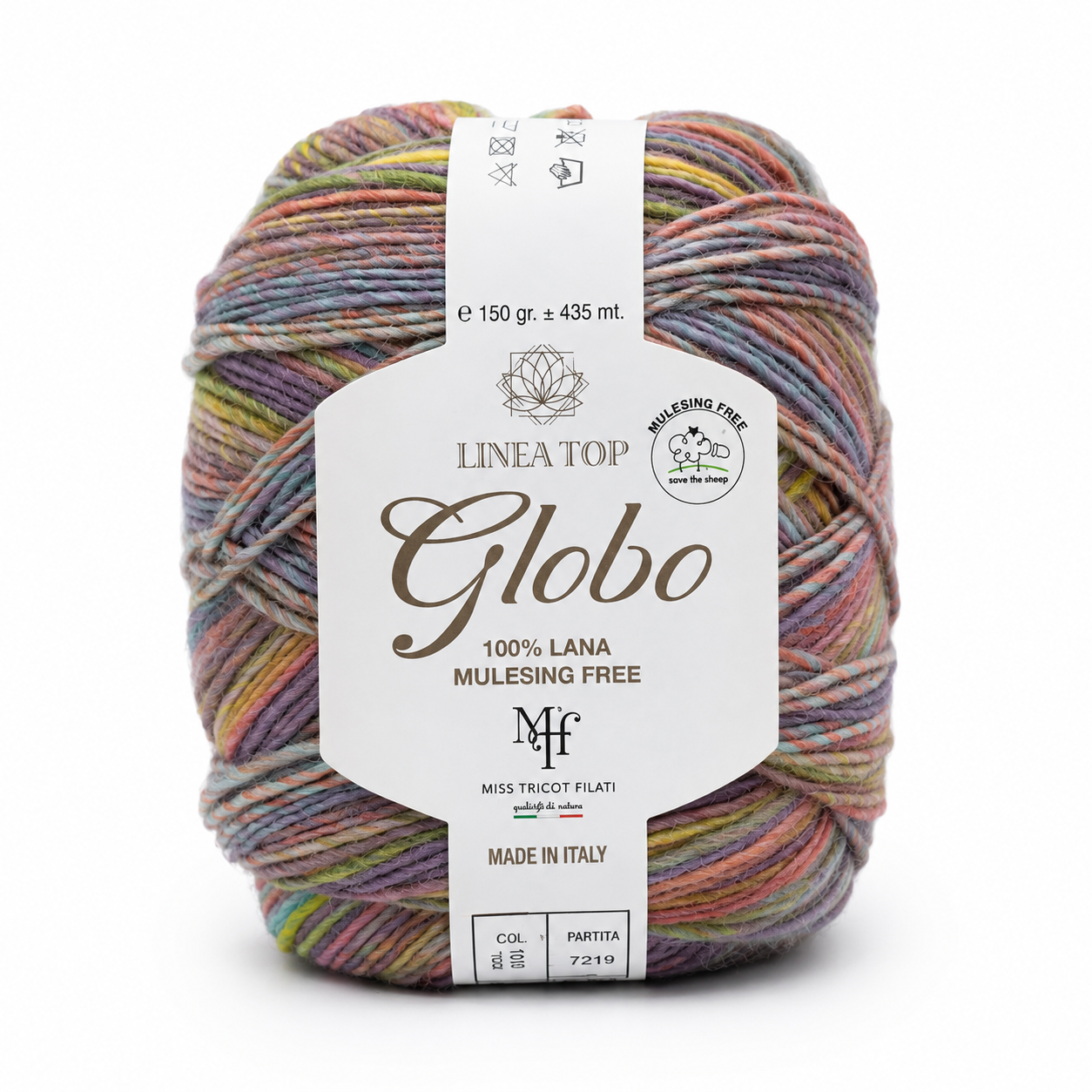 Lana GLOBO – Miss Tricot Filati - Colore: 008 - by LacariaRicami.Store