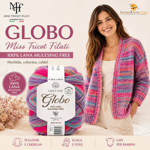 Lana GLOBO – Miss Tricot Filati - Colore: - by LacariaRicami.Store
