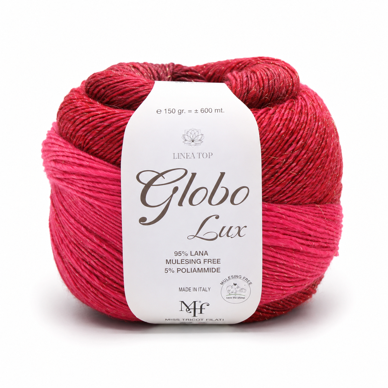 Lana GLOBO LUX – Miss Tricot Filati - Colore: 005 - AMETISTA - by LacariaRicami.Store
