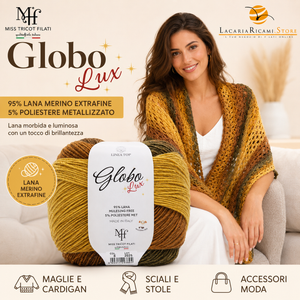 Lana GLOBO LUX – Miss Tricot Filati - Colore: - by LacariaRicami.Store