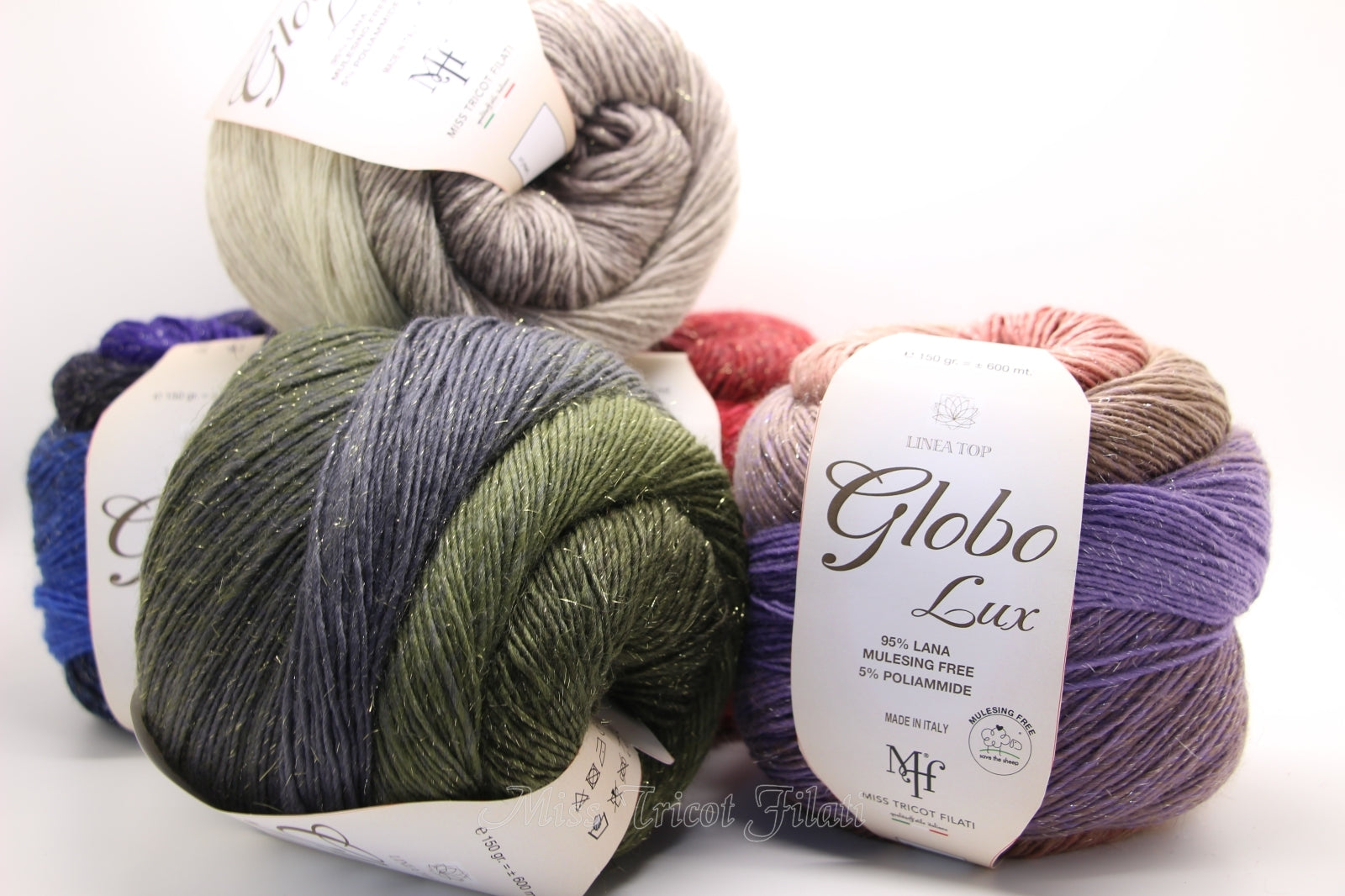Lana GLOBO LUX – Miss Tricot Filati - LacariaRicami.Store