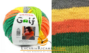 LANA Golf Stampe - MONDIAL - - LacariaRicami.Store