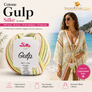 Cotone GULP - Silke - Colore: - by LacariaRicami.Store