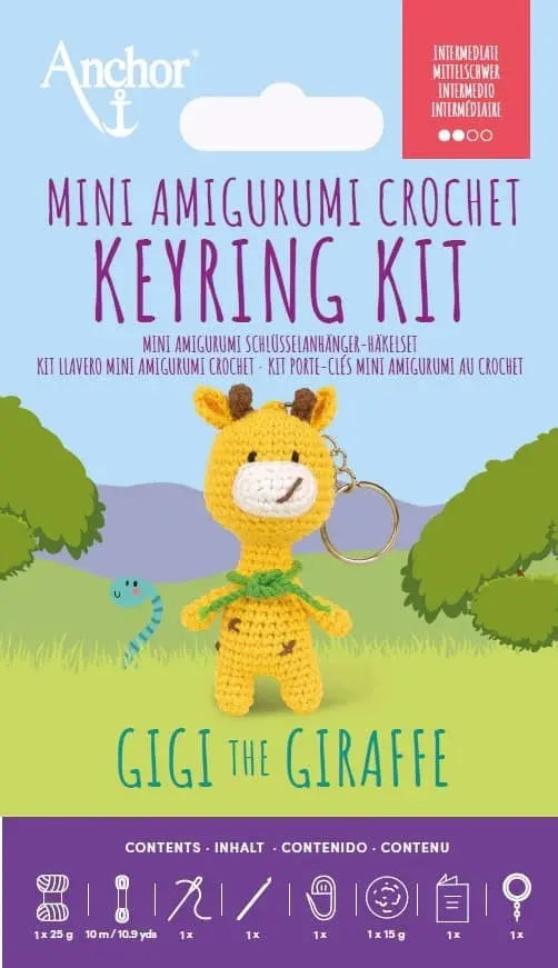 Mini Kit Amigurumi Gigi Giraffa - Anchor - - LacariaRicami.Store