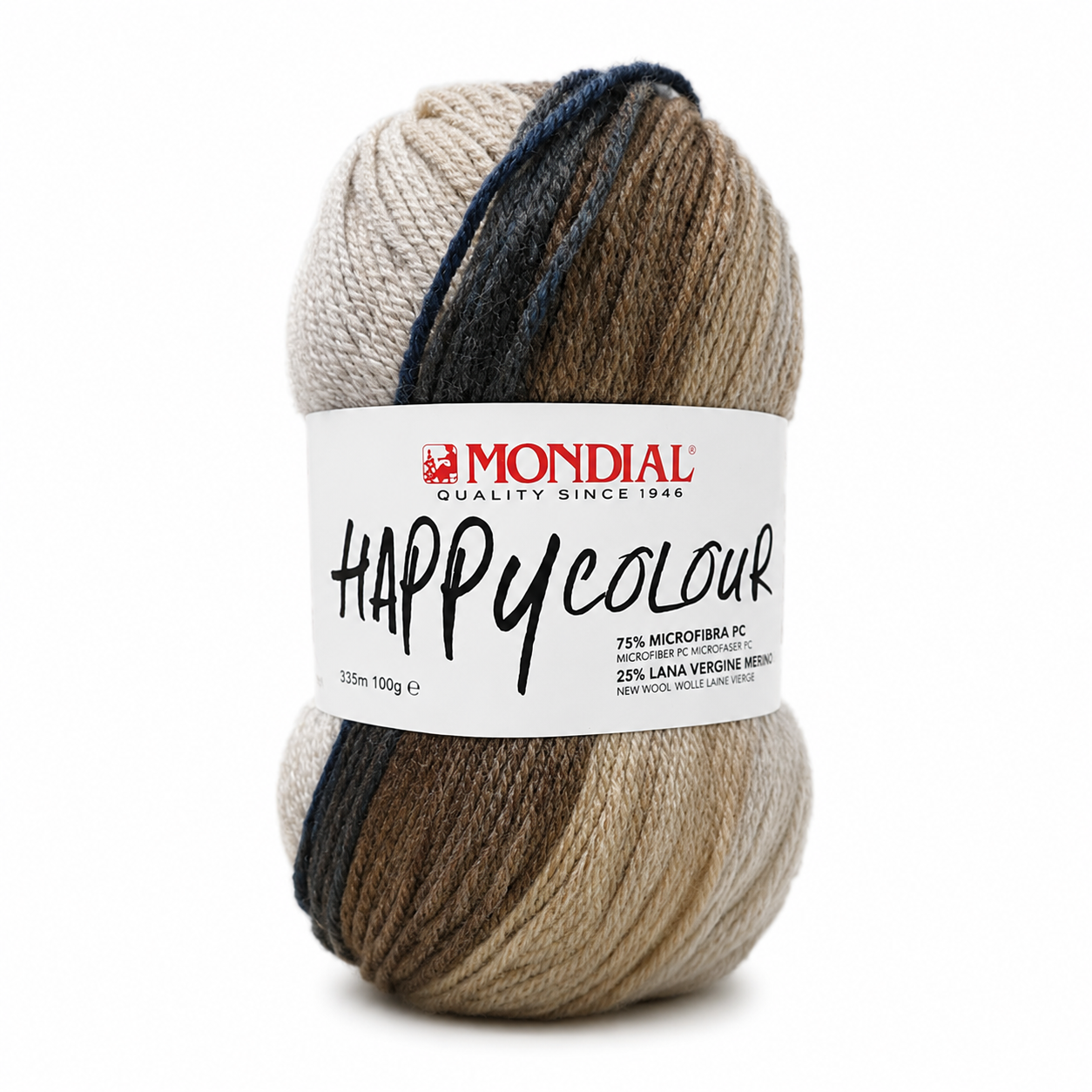 Microfibra HAPPY COLOUR - MONDIAL - Colore: 483 - PANNA GRIGIO AZZURRO LILLA - by LacariaRicami.Store