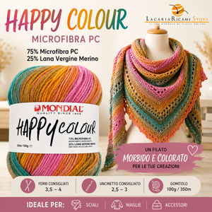 Microfibra HAPPY COLOUR - MONDIAL - Colore: - by LacariaRicami.Store