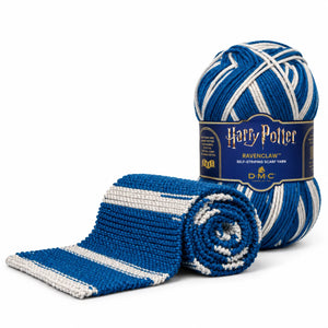 DMC Harry Potter - Sciarpe di Hogwarts - DMC - Colore: 302 - RAVENCLAW (BLU PANNA) - by LacariaRicami.Store