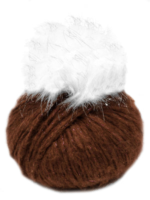 Lana per Cappello HAT LUX - Tropical Lane - Colore: 602 - MARRONE - by LacariaRicami.Store