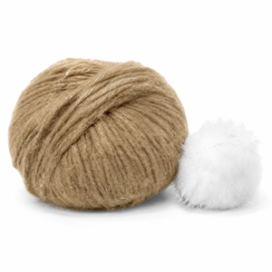 Lana per Cappello HAT LUX - Tropical Lane - Colore: 601 - BEIGE - by LacariaRicami.Store