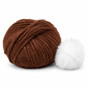 Lana per Cappello HAT LUX - Tropical Lane - Colore: 602 - MARRONE - by LacariaRicami.Store