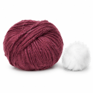 Lana per Cappello HAT LUX - Tropical Lane - Colore: 603 - MELOGRANO - by LacariaRicami.Store
