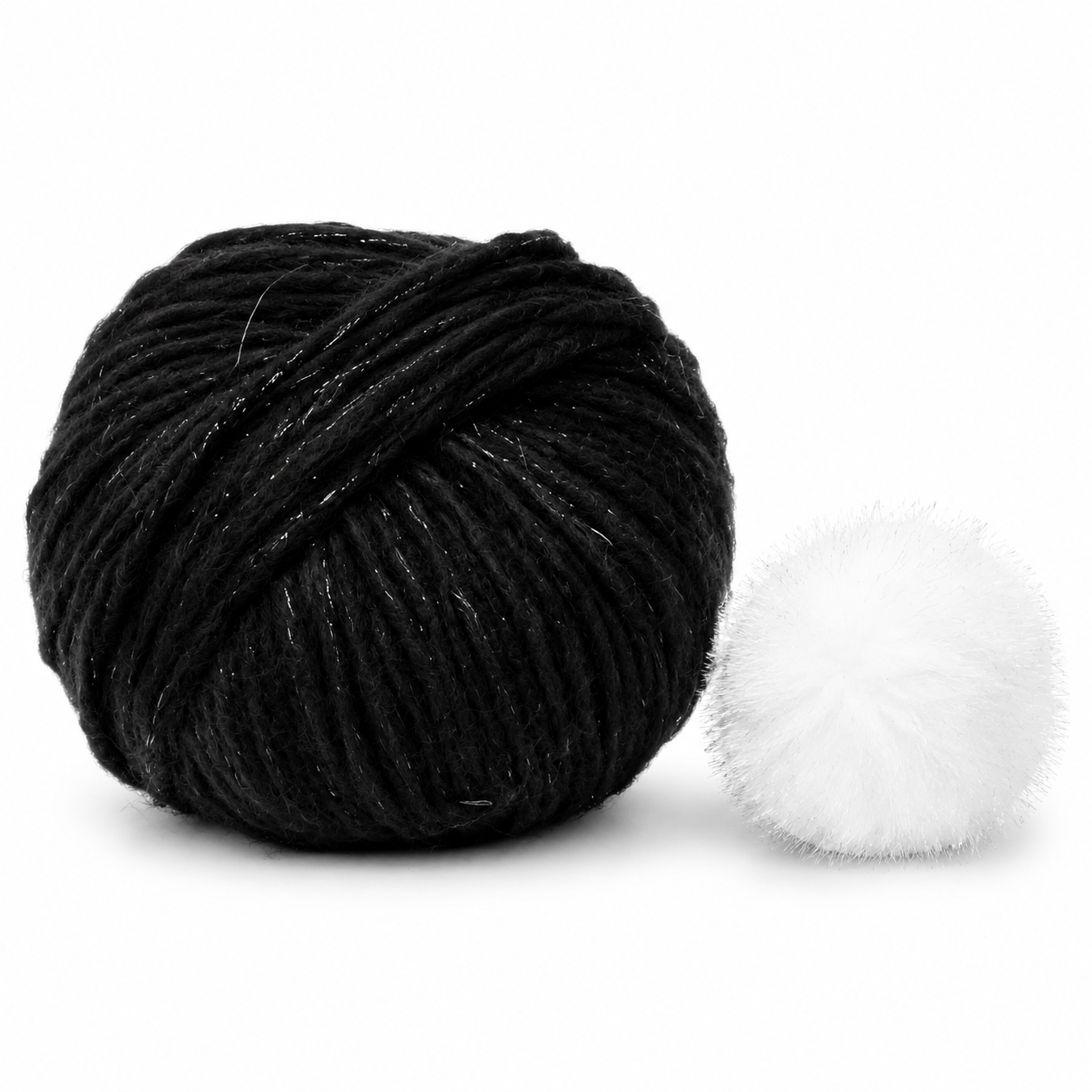 Lana per Cappello HAT LUX - Tropical Lane - Colore: 606 - NERO - by LacariaRicami.Store