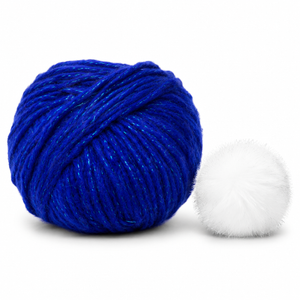 Lana per Cappello HAT LUX - Tropical Lane - Colore: 607 - BLU - by LacariaRicami.Store