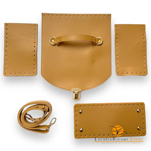 SET BORSA Con Patta, Tracolla, Fondo e Laterali - MAS Srl - - LacariaRicami.Store